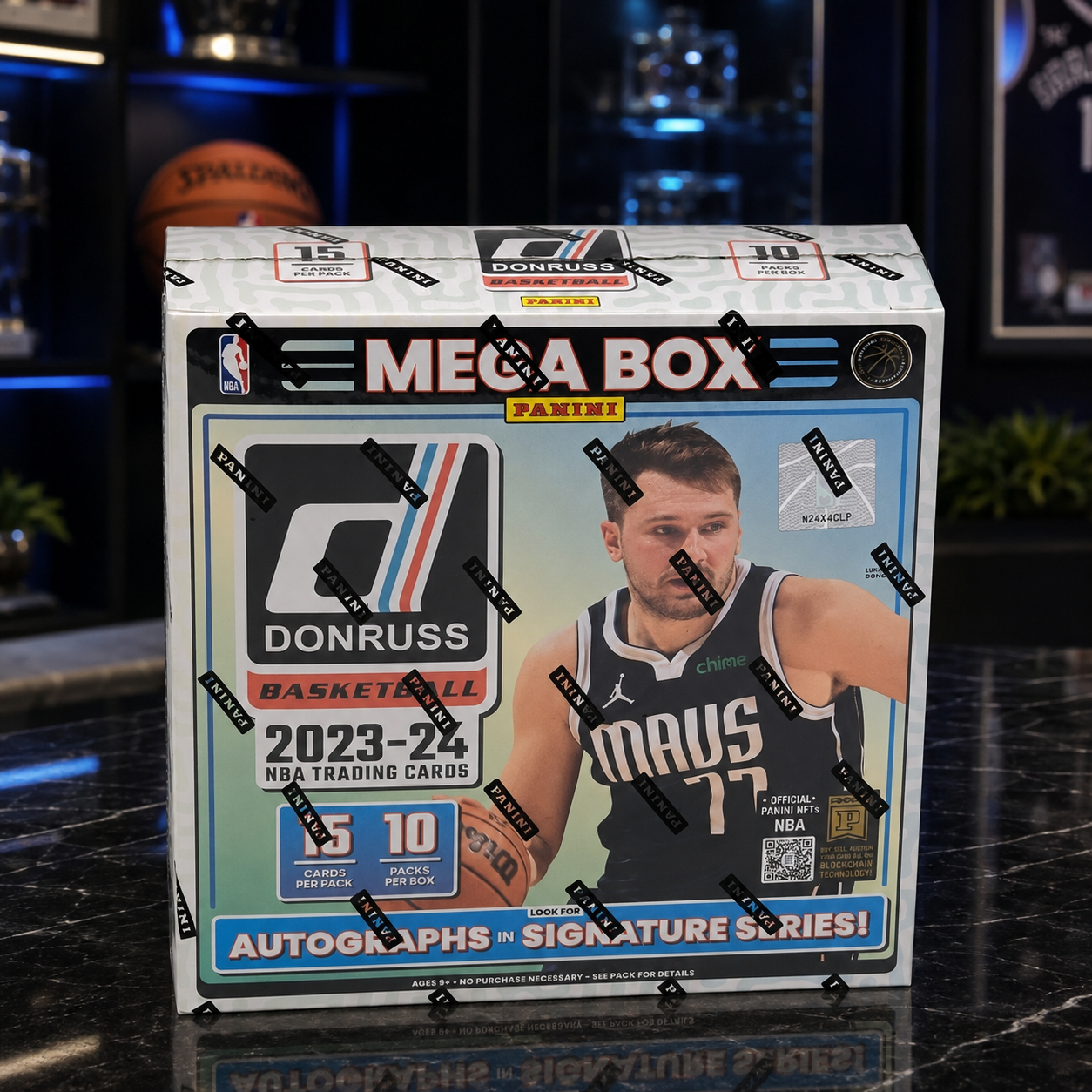 Donruss Basketball Trading Cards 2023-24 Panini NBA Mega Box, 150 Cards, 10 Factory Sealed Packs, 15 Cards Per Pack, Rated Rookies