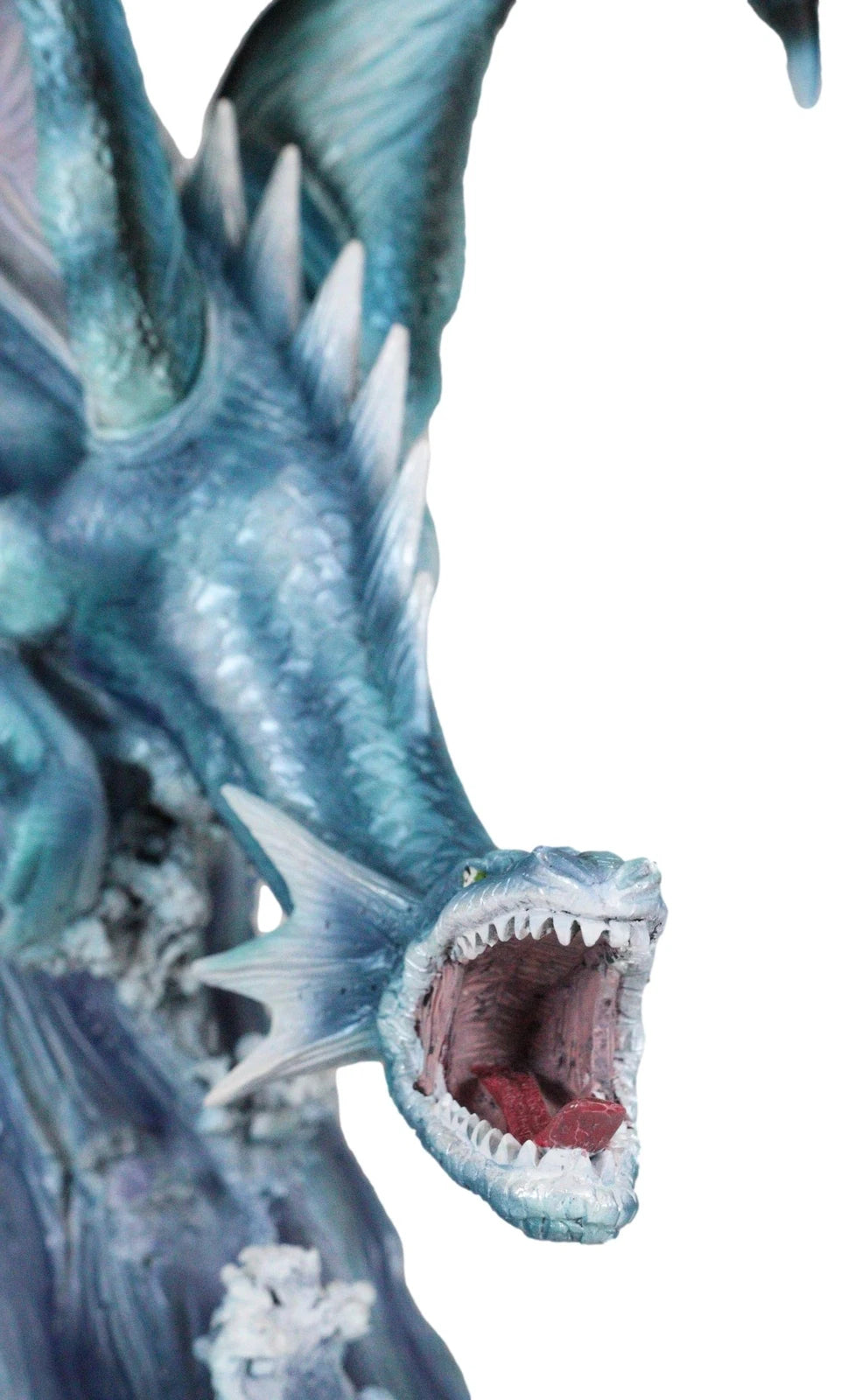 Large Flying Sea Dragon Statue 16.5"Long Mythical Fantasy Ocean Dragon Lord-7