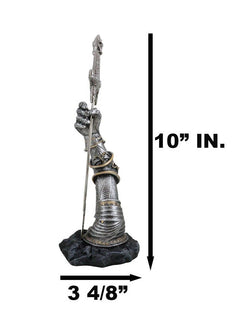 Medieval Knight Suit Of Armor & Excalibur Sword Letter Opener Figurine-7