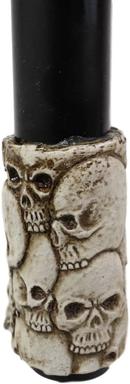Dark Raven Crow On Skull Walking Cane Ghosts Of Silent Hill Resin Fiber Glass-4