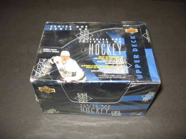 1993/94 Upper Deck Hockey Series 1 Jumbo Box (French) (20/18)-1
