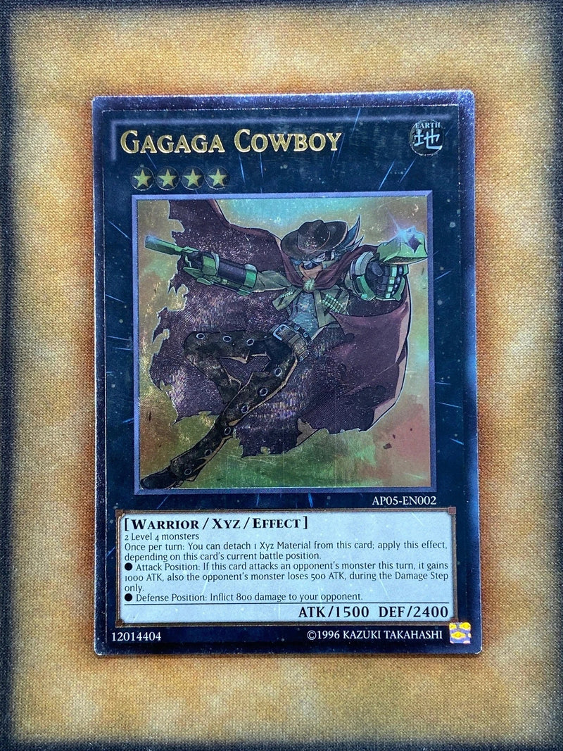 Yugioh Gagaga Cowboy AP05-EN002 Ultimate Rare NM-1