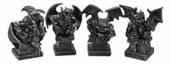 The Allegorical Seven Deadly Sins Gargoyle Figurine Set of 7 Wicked Gargoyles-4