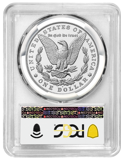 Dólar de plata Morgan Proof 2023-S, PF-70, primera acuñación (PCGS)-2