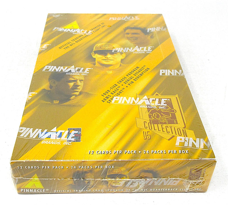 1995 Pinnacle Quarterback Club Collection Football Box (24/12)-1
