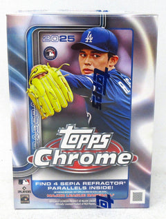 2025 Topps Chrome Baseball Blaster Box (7/4)-1