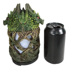 Greenman Dryad Tree Hydra 4 Headed Dragon Aroma Oil Diffuser W/ LED Lights-5