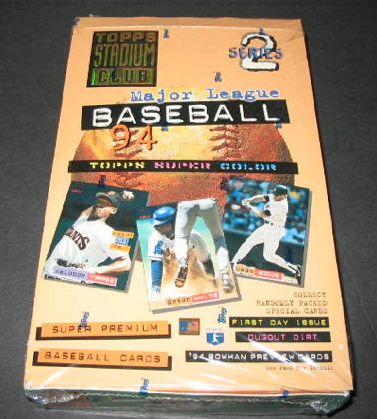 1994 Topps Stadium Club Baseball Series 2 Box (24/12)-1