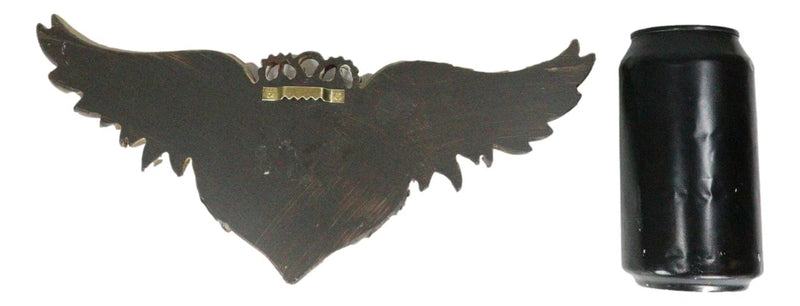 Steampunk Romantic Angel Winged Heart Clockwork And Gearwork Wall Plaque Decor-6