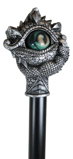 Fantasy Ocular Evil Eye Of Sauron And Dragon Claws Swagger Cane Cosplay Stick-3