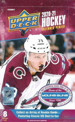 2020/21 Upper Deck EXTENDED SERIES MASSIVE Factory Sealed HOBBY Box-6 Young Gun+-1