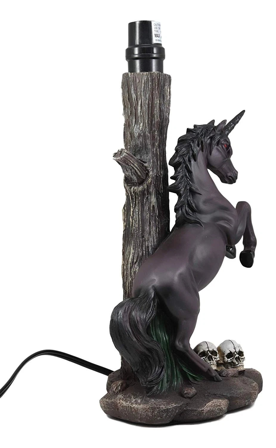 Unicorn Table Lamp, Sculptural Fantasy Desktop Night Light with Starry Sky Shade, 19" Tall, Bedroom, Living Room, Kids Room, Office Desk, Home Decor, Magical Gift-3