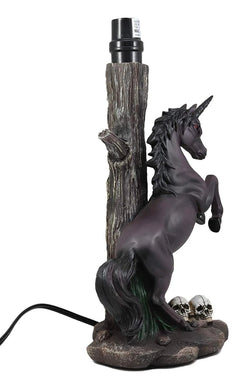 Unicorn Table Lamp, Sculptural Fantasy Desktop Night Light with Starry Sky Shade, 19" Tall, Bedroom, Living Room, Kids Room, Office Desk, Home Decor, Magical Gift-3