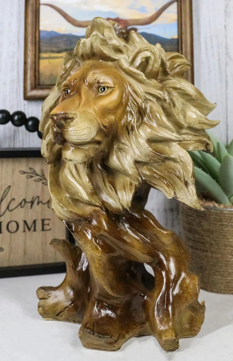 Mufasa The Wise Lion King Of The Jungle Pride Rock Bust Figurine 11.25"H-2