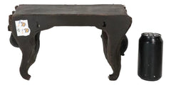 Whimsical 2 Climbing Black Bears By Forest Tree Branches Floating Wall Shelf-6