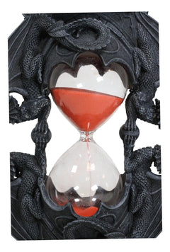 Gift Invertible Four Elemental Dragons Figurine Dragon Hourglass Sandtimer-5