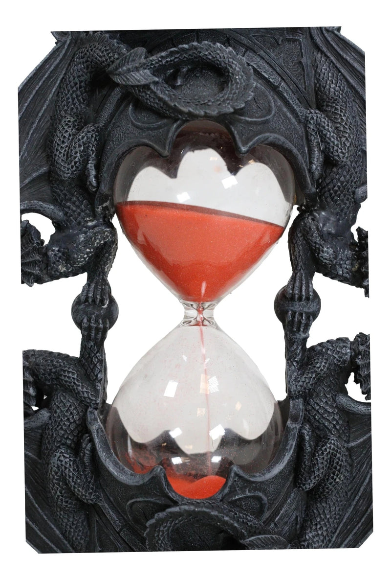 Gift Invertible Four Elemental Dragons Figurine Dragon Hourglass Sandtimer-5