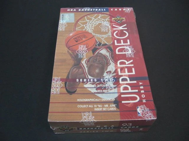 1993/94 Upper Deck Basketball Series 2 Box (Hobby) (36/12)