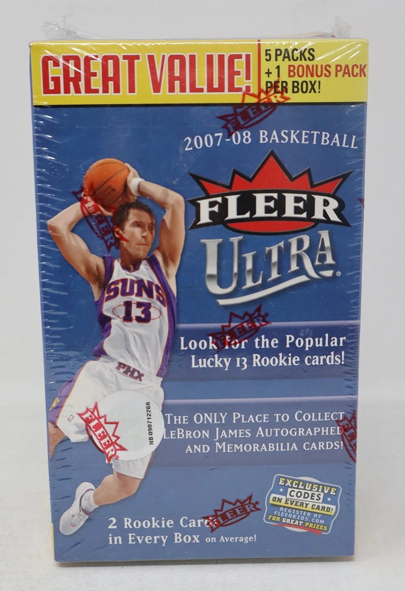 2007/08 Fleer Ultra Basketball Blaster Box (6/5)-1