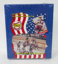 1995 Signature Rookies Miracle on Ice Hockey Box (36/6)-1