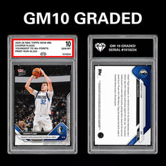Graded 10 Cooper Flagg RC Rookie Card 2025-26 NBA Topps Now #86 Dallas-1