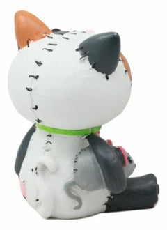 Furrybones Stitched Doll Calico Cat Skeleton Figurine 3"H Cat Mao Mao-4