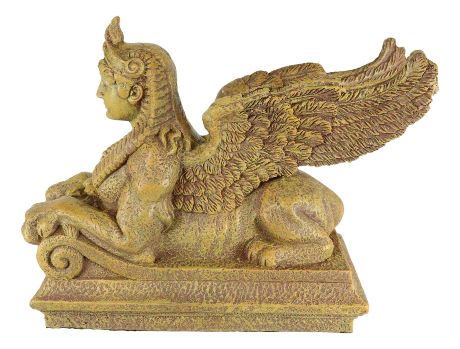 Ancient Egyptian Gods & Pharaohs Sphinx Lioness Guardian Figurine Egyptian Deity-4