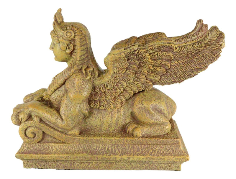 Ancient Egyptian Gods & Pharaohs Sphinx Lioness Guardian Figurine Egyptian Deity-4