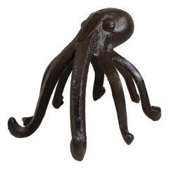 Cast Iron Nautical Giant Sea Octopus Standing Decorative Paperweight Figurine-4