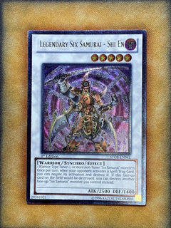 Yugioh Legendary Six Samurai - Shi En STOR-EN041 Ultimate Rare 1st Ed NM-1