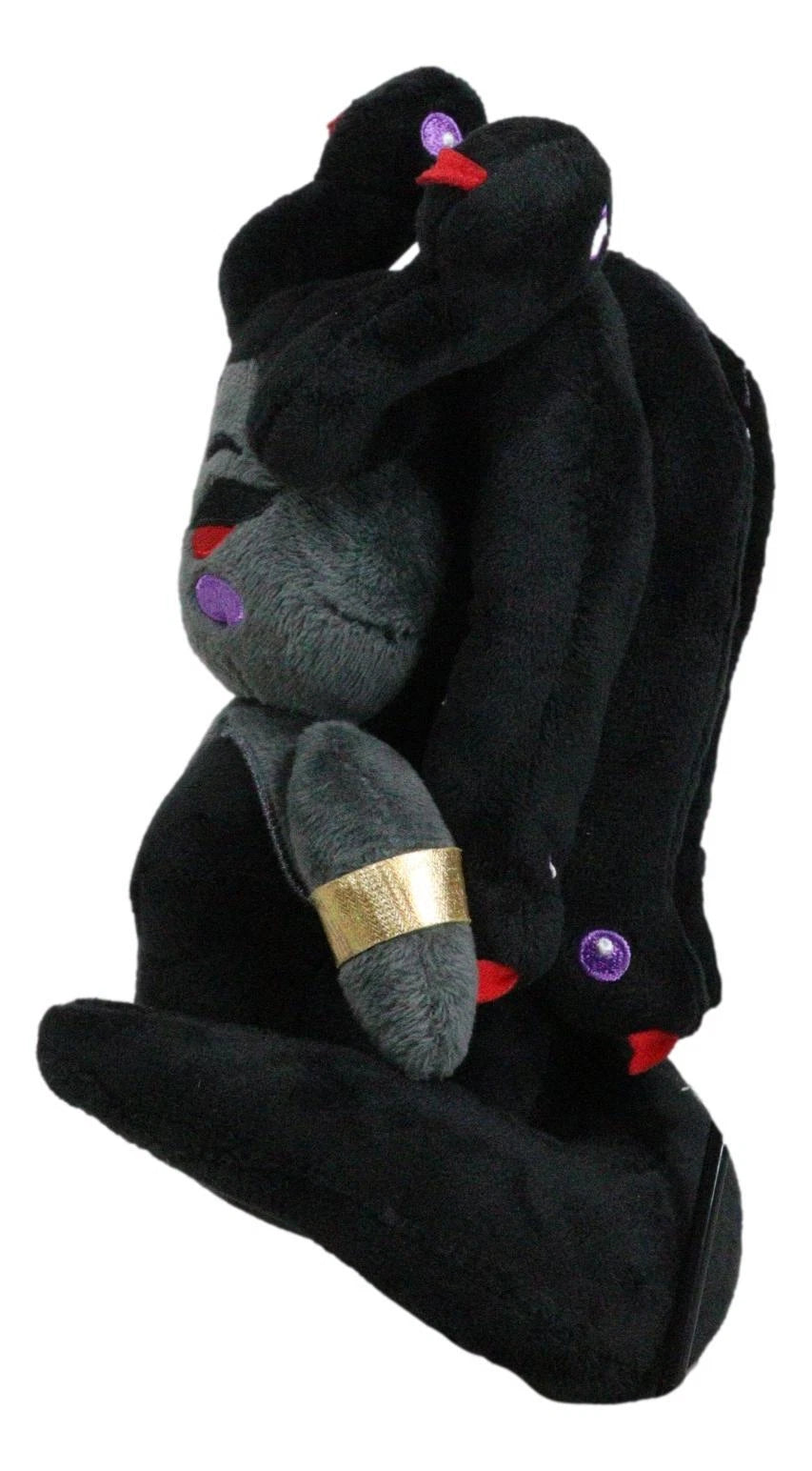 Greek Mythology Gorgon Goddess Medusa with Snake Hairs Soft Plush Toy Doll-3