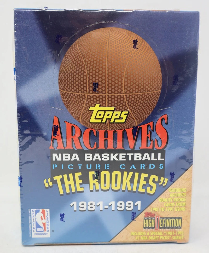1992 1993 Topps Archives Basketball Box (24/14)-1