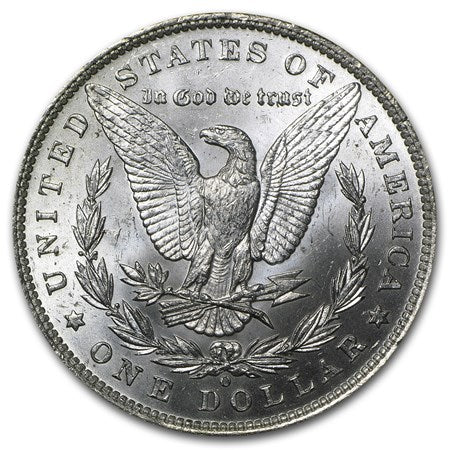 1888 O Morgan Silver Dollar $1 Brilliant Uncirculated BU 90% Silver