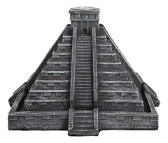 Temple of Kukulcan Mesoamerican Aztec Step Pyramid Backflow Incense Cone Burner-3