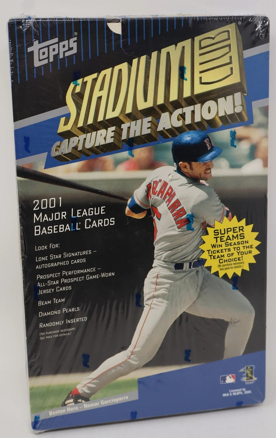 2001 Topps Stadium Club Baseball Box (Retail) (24/7)-1
