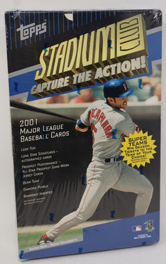 2001 Topps Stadium Club Baseball Box (Retail) (24/7)-1