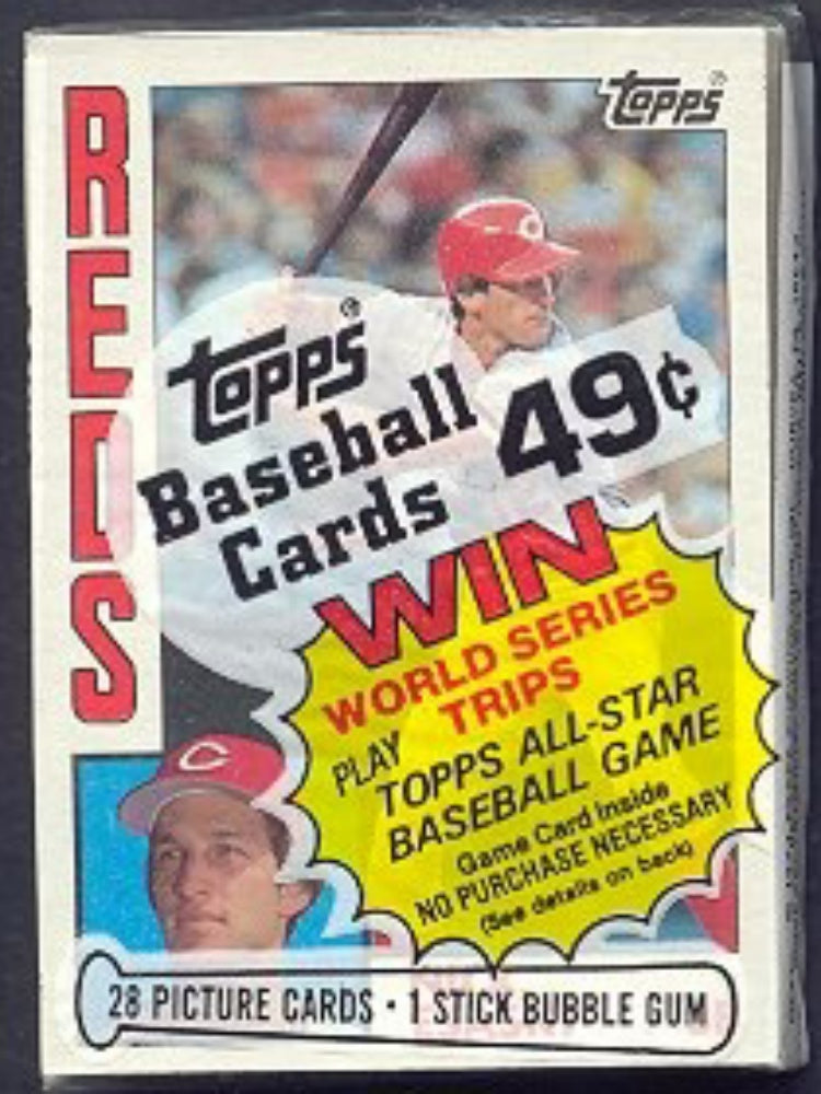 1984 Topps Baseball Unopened Cello Pack