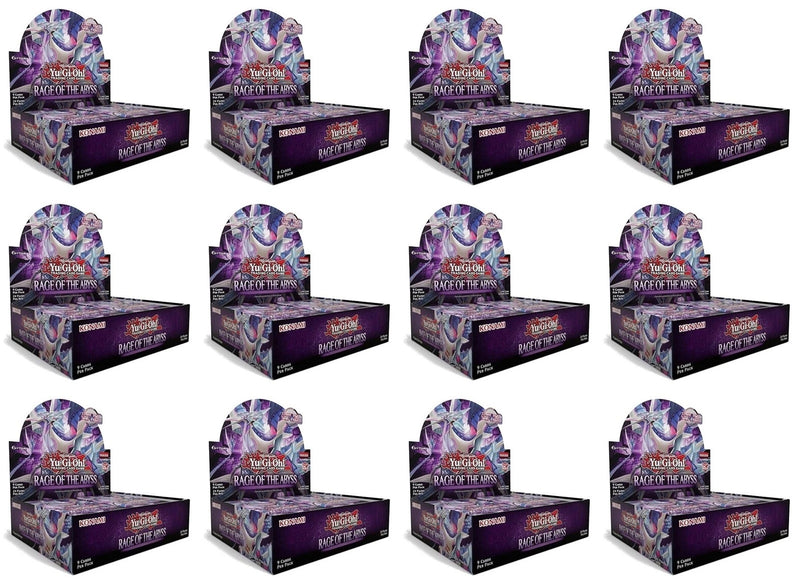 Yugioh Rage of The Abyss Booster CASE (12 BOXES) Factory Sealed 1st Edition-1