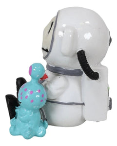 Furrybones Cosmo The Space Explorer Astronaut With ET Alien Furry Bone Figurine-6