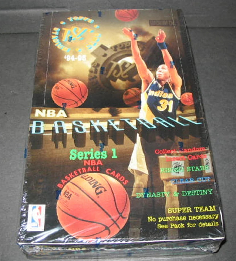1994/95 Topps Stadium Club Basketball Series 1 Box (24/12)