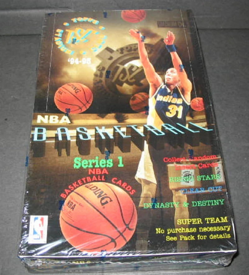 1994/95 Topps Stadium Club Basketball Series 1 Box (24/12)-1