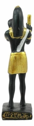 Egyptian God Of Technology Wisdom Thoth Dollhouse Miniature Statue Gods Of Egypt-6