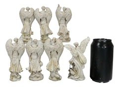 Conjunto de figuras del Arcángel Miguel, Gabriel, Rafael, Sealtiel, Barachiel, Uriel, Jegudiel-3