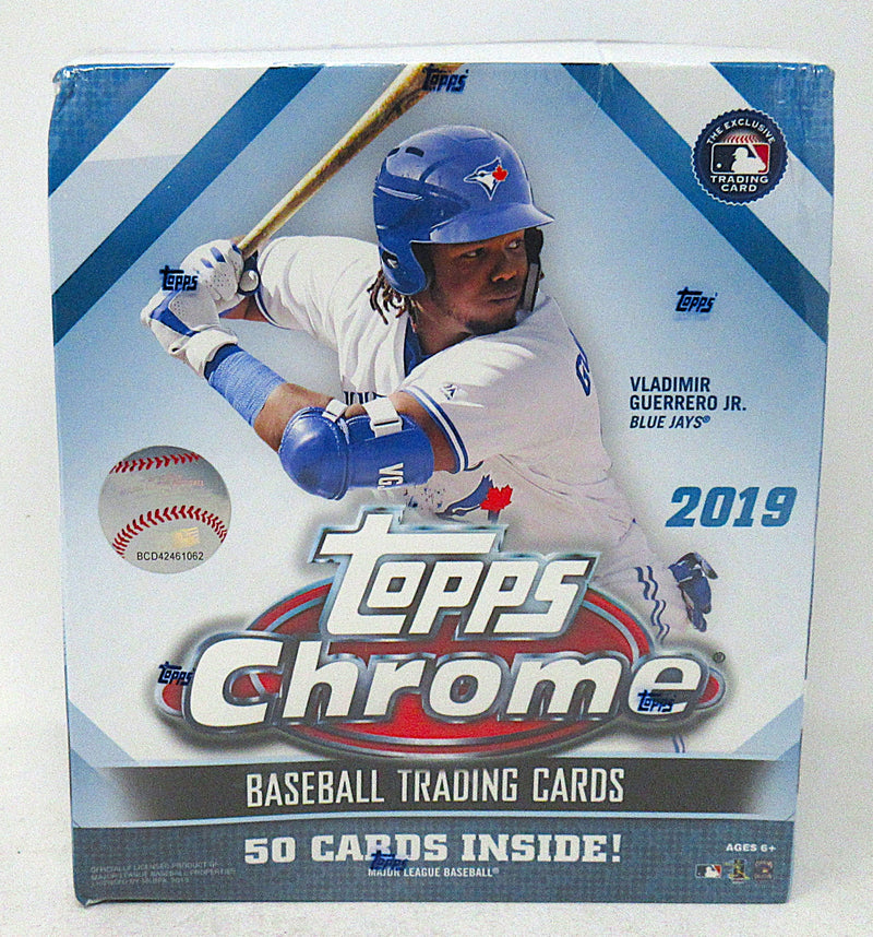 2019 Topps Chrome Baseball Mega Box (10/4 and 2/5)-1