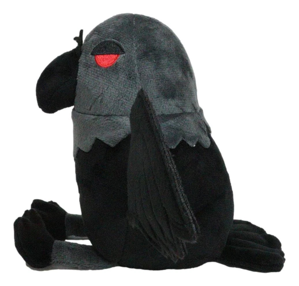 Mythical Fantasy Legend Gothic Quoth The Raven Nevermore Soft Plush Toy Doll-5