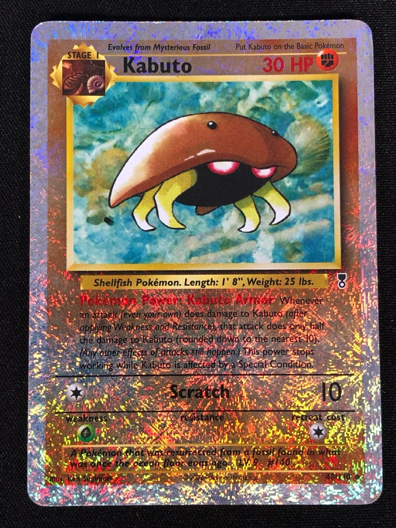 Pokemon Kabuto 48/110 Legendary Collection Reverse Holo (MP)-1