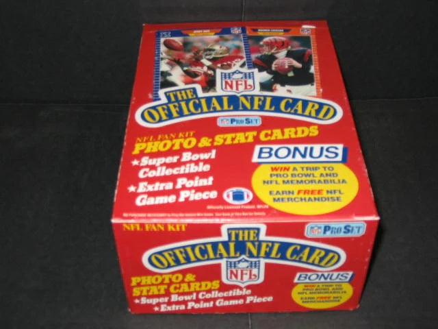 1989 Pro Set Football Series 1 Box (36/14)-1