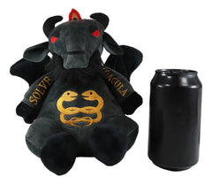 Sabbatic Goat Baphomet With Caduceus Serpents Luxe Soft Plush Toy-6