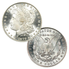 1879 O Morgan Silver Dollar $1 Brilliant Uncirculated BU 90% Silver-1