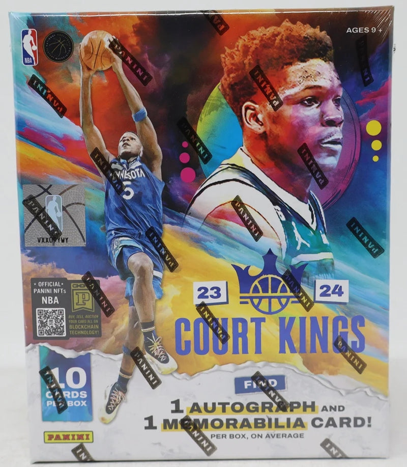 2023/24 Panini Court Kings Basketball Box (Hobby) (10 Cards)-1